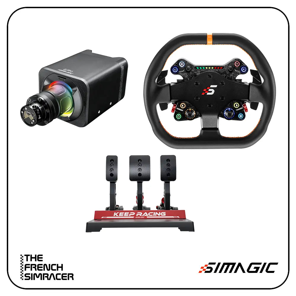 SIMAGIC Build Your Own Bundle - Alpha Evo (Copy) - The French Simracer