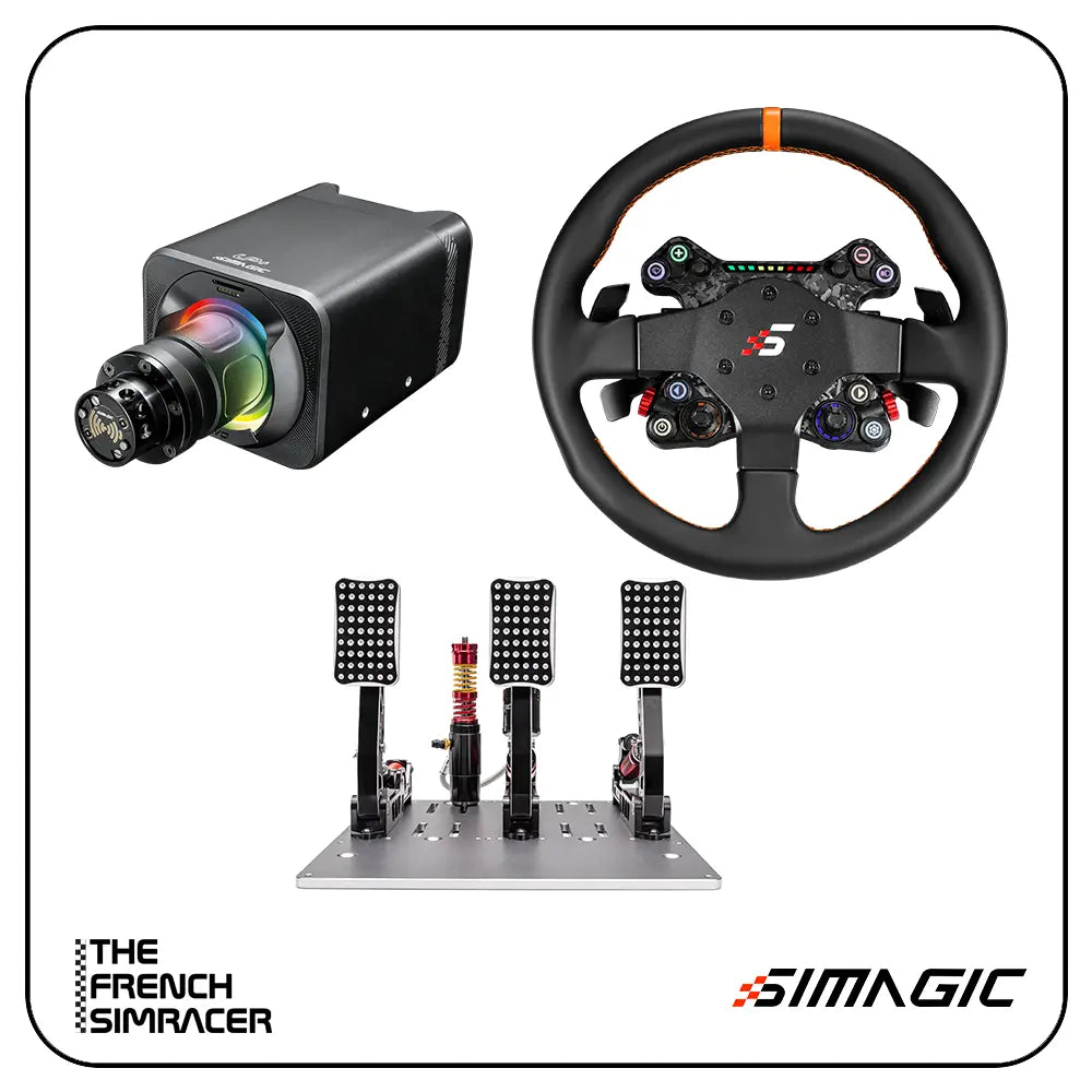 SIMAGIC Build Your Own Bundle - Alpha Evo (Copy) - The French Simracer