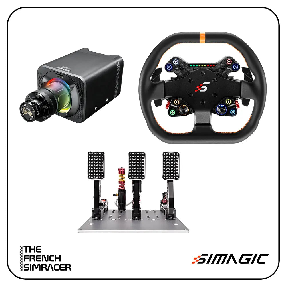 SIMAGIC Build Your Own Bundle - Alpha Evo (Copy) - The French Simracer