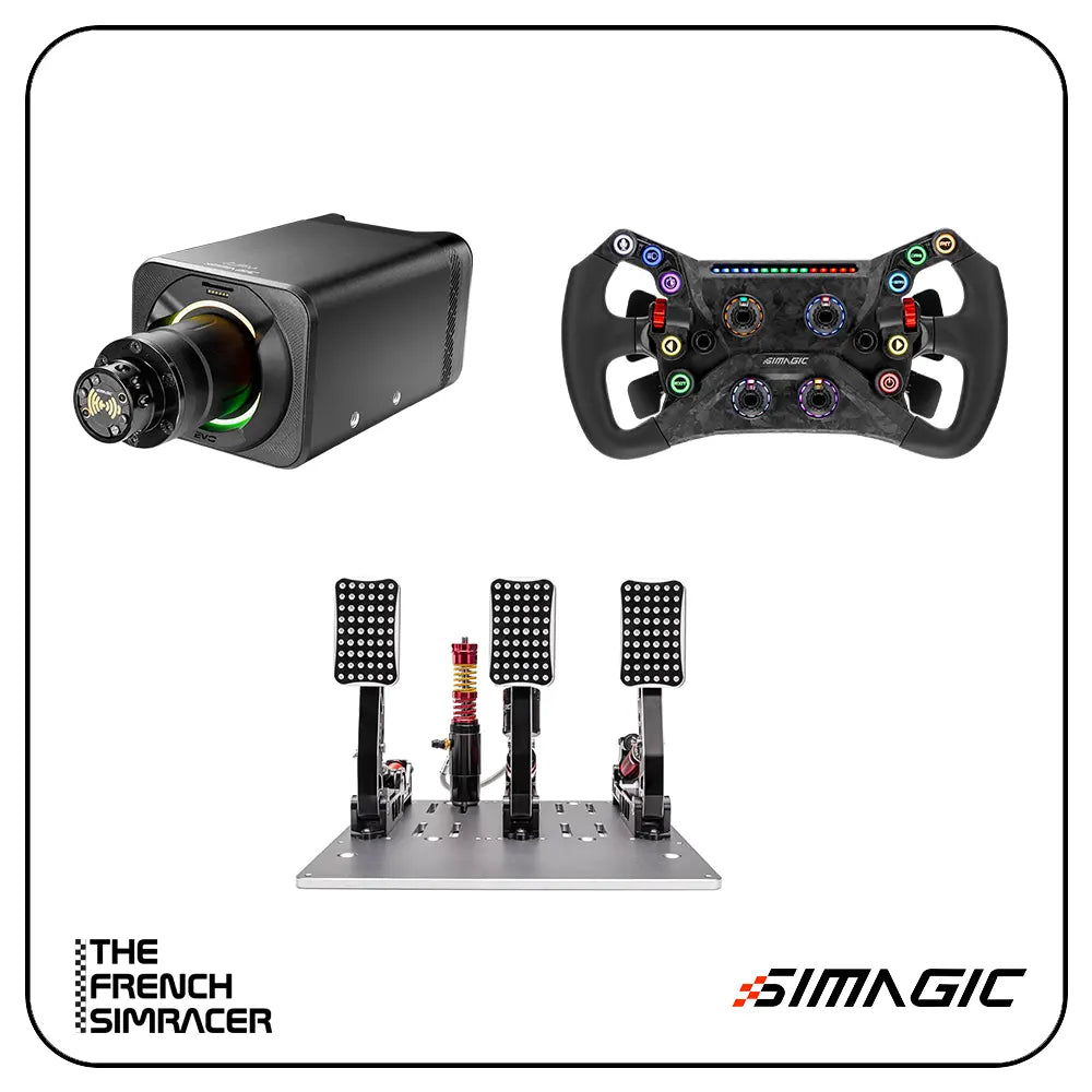 SIMAGIC Build Your Own Bundle - Alpha Evo (Copy) - The French Simracer