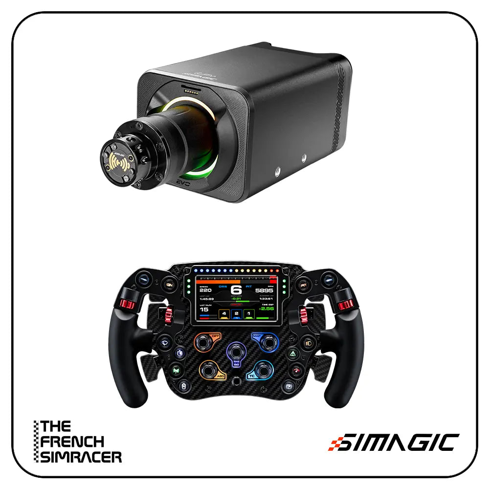 SIMAGIC Build Your Own Bundle - Alpha Evo (Copy) - The French Simracer