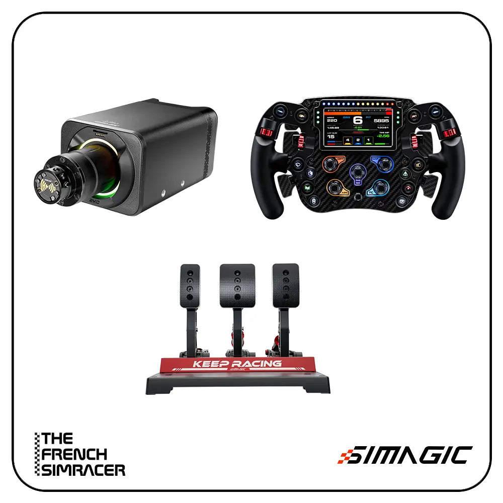 SIMAGIC Build Your Own Bundle - Alpha Evo (Copy) - The French Simracer