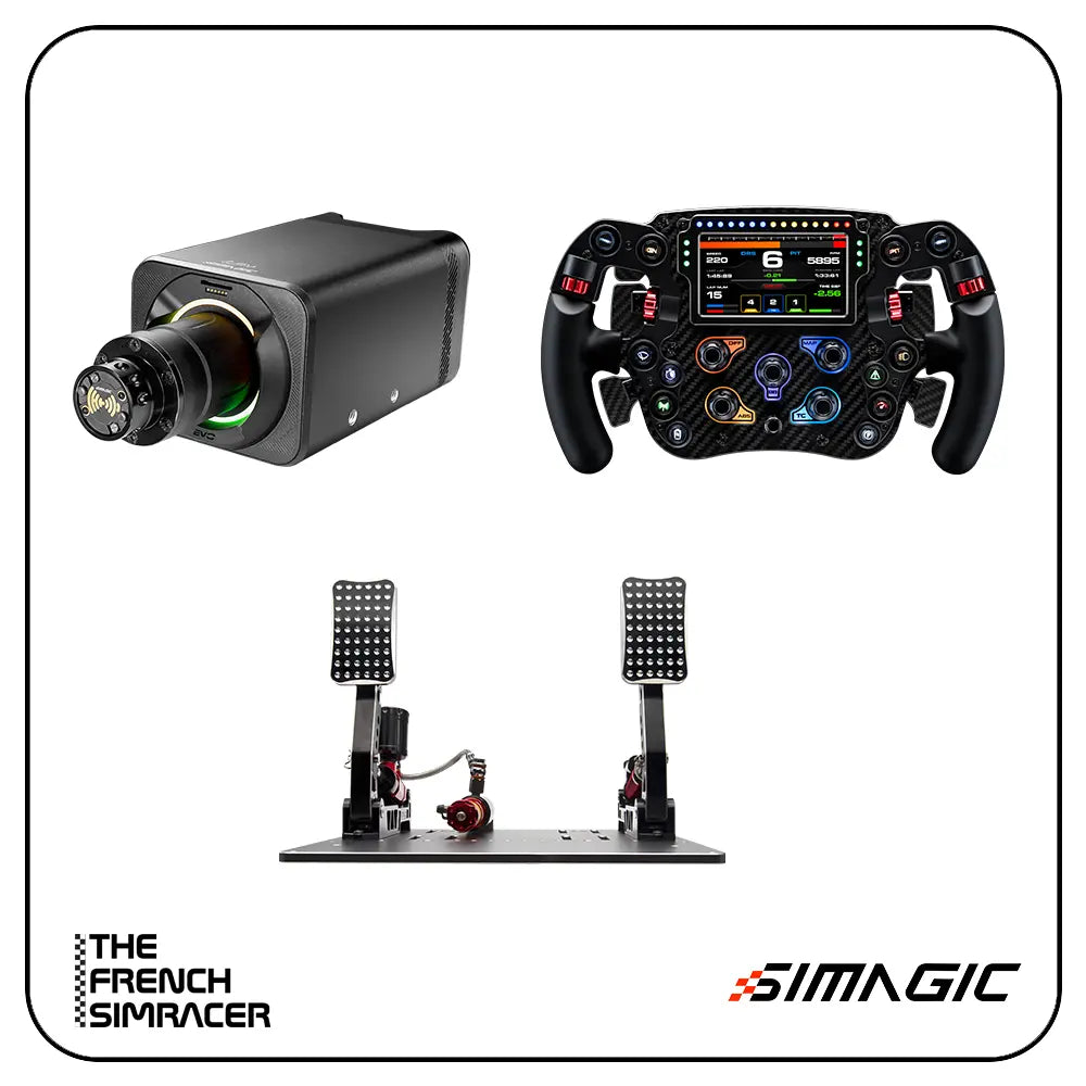 SIMAGIC Build Your Own Bundle - Alpha Evo (Copy) - The French Simracer