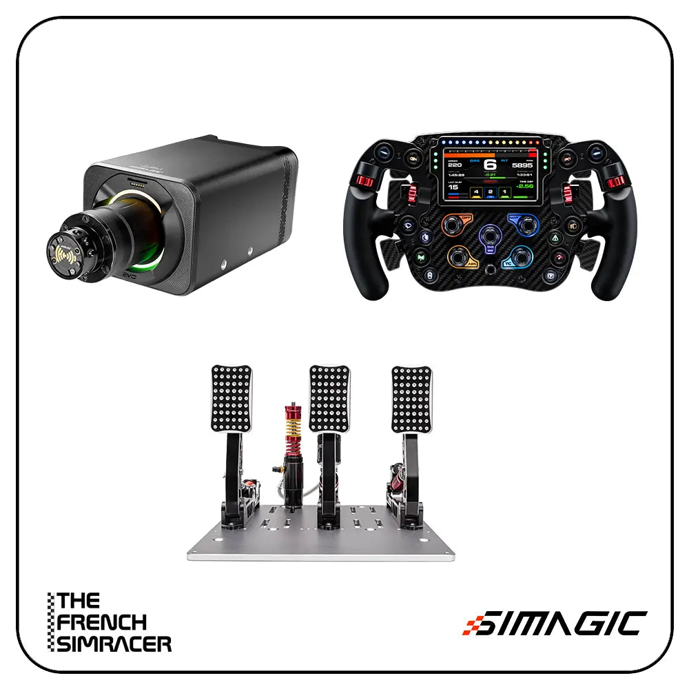 SIMAGIC Build Your Own Bundle - Alpha Evo (Copy) - The French Simracer