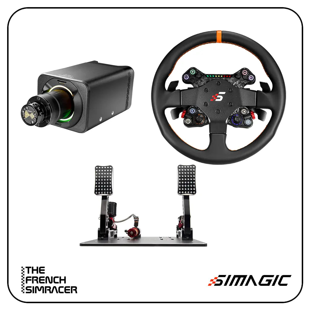 SIMAGIC Build Your Own Bundle - Alpha Evo (Copy) - The French Simracer