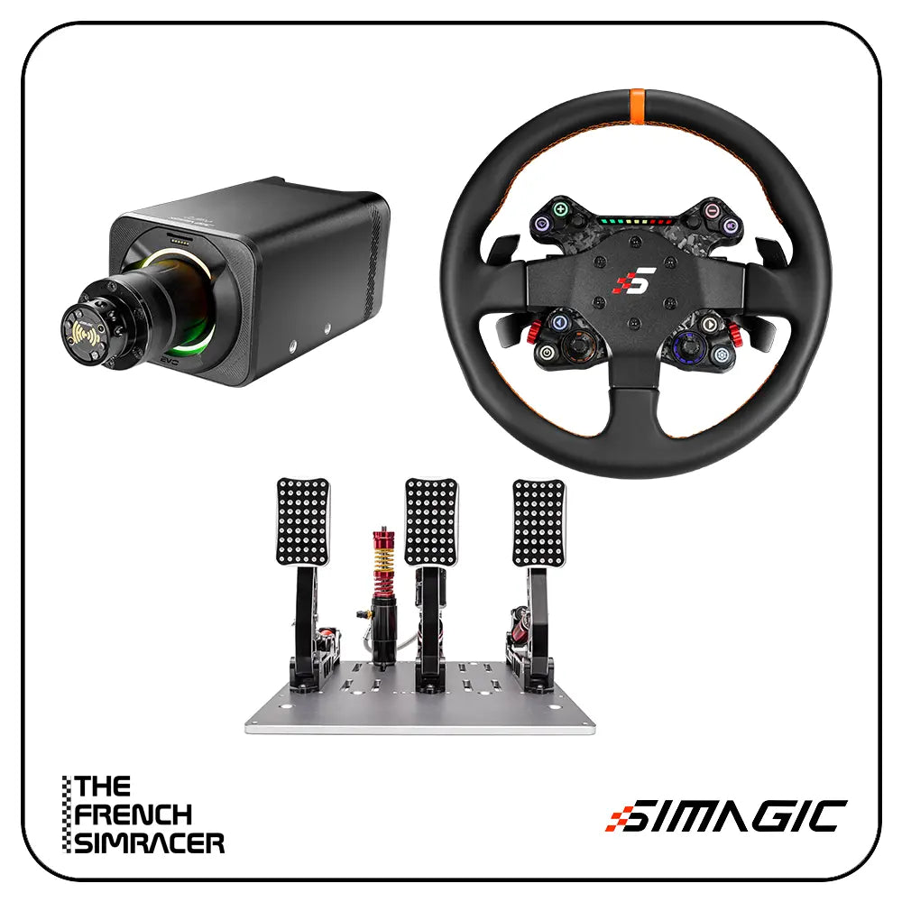 SIMAGIC Build Your Own Bundle - Alpha Evo (Copy) - The French Simracer