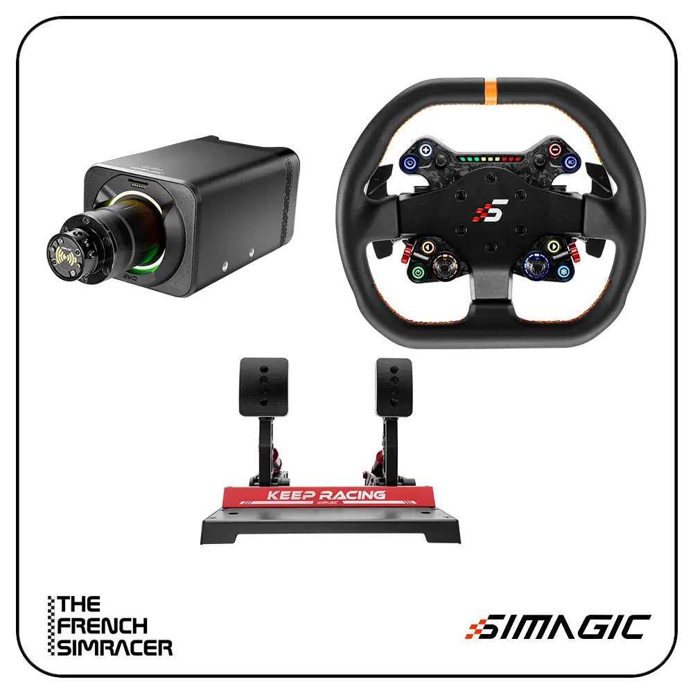 SIMAGIC Build Your Own Bundle - Alpha Evo (Copy) - The French Simracer
