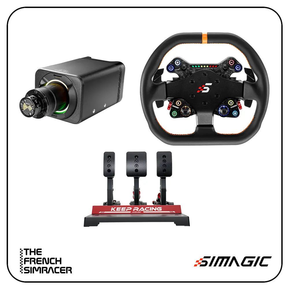 SIMAGIC Build Your Own Bundle - Alpha Evo (Copy) - The French Simracer
