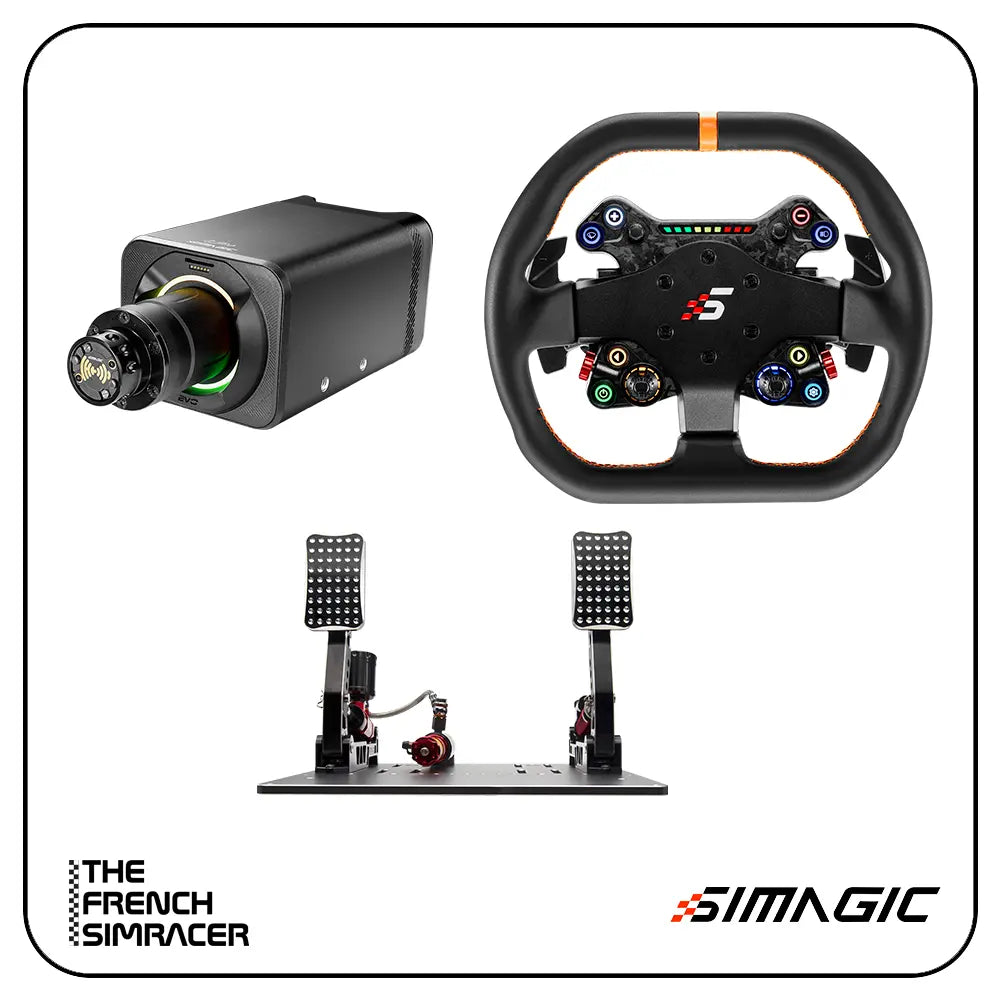 SIMAGIC Build Your Own Bundle - Alpha Evo (Copy) - The French Simracer