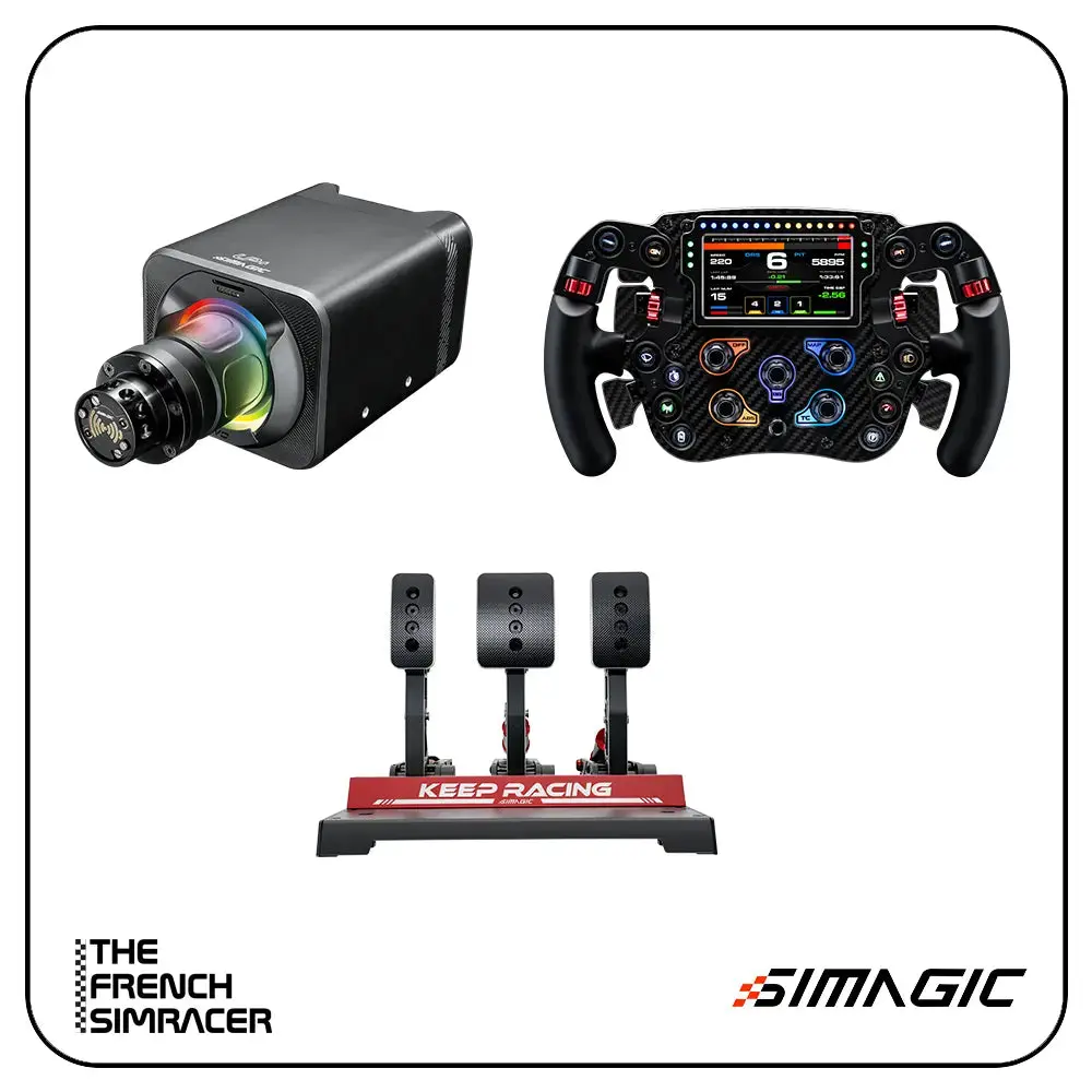 SIMAGIC Build Your Own Bundle - Alpha Evo (Copy) - The French Simracer