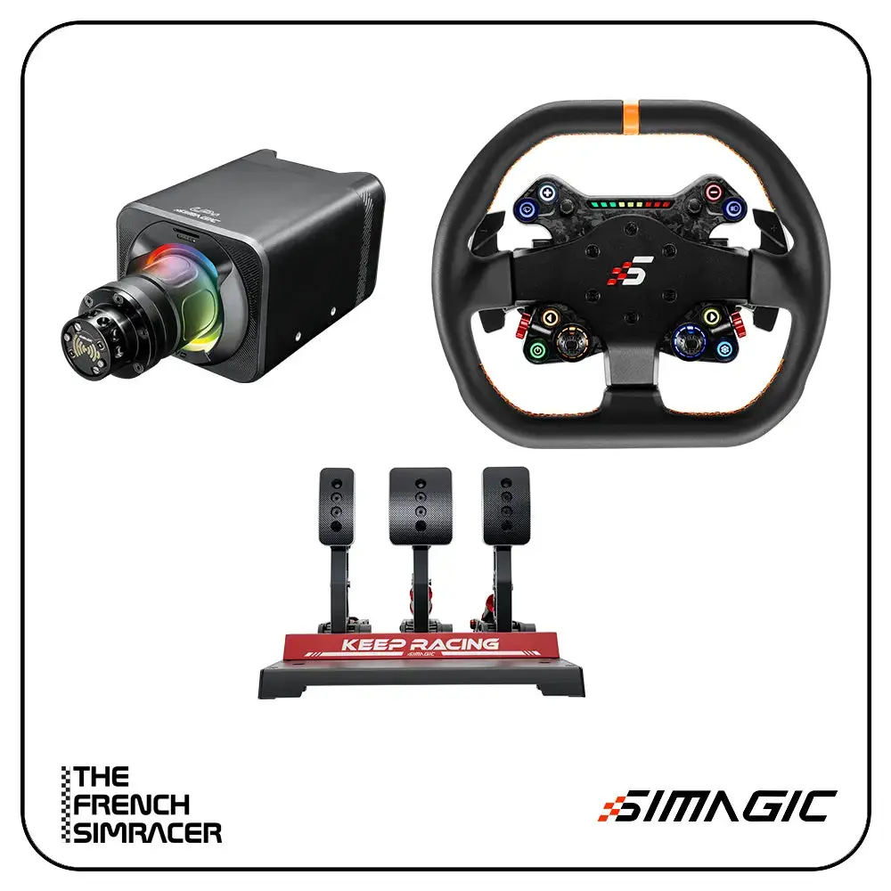 SIMAGIC Build Your Own Bundle - Alpha Evo (Copy) - The French Simracer