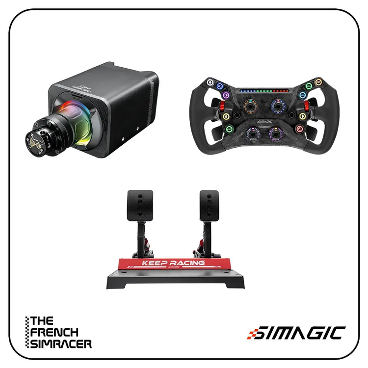 SIMAGIC Build Your Own Bundle - Alpha Evo - The French Simracer