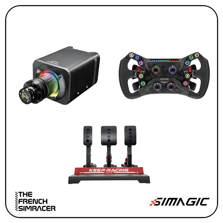 SIMAGIC Build Your Own Bundle - Alpha Evo - The French Simracer