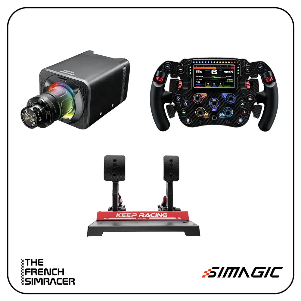 SIMAGIC Build Your Own Bundle - Alpha Evo (Copy) - The French Simracer