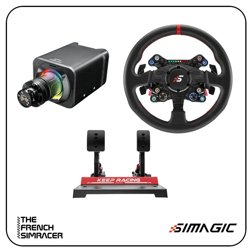 SIMAGIC Build Your Own Bundle - Alpha Evo (Copy) - The French Simracer