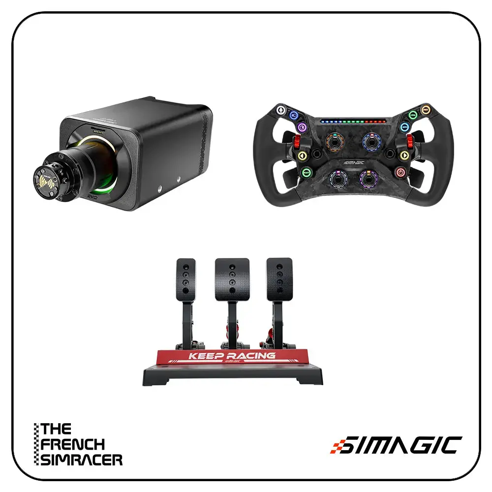 SIMAGIC Build Your Own Bundle - Alpha Evo (Copy) - The French Simracer