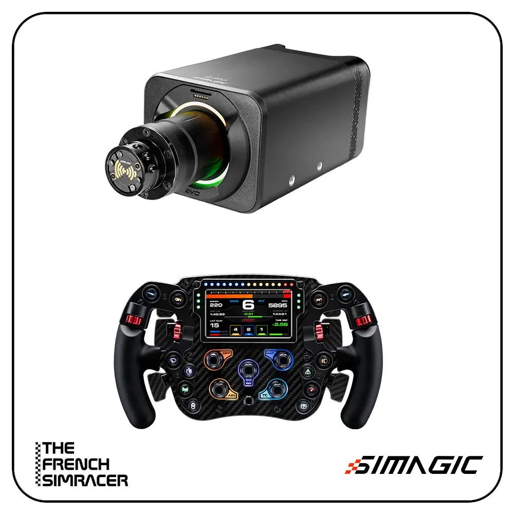 SIMAGIC Build Your Own Bundle - Alpha Evo (Copy) - The French Simracer
