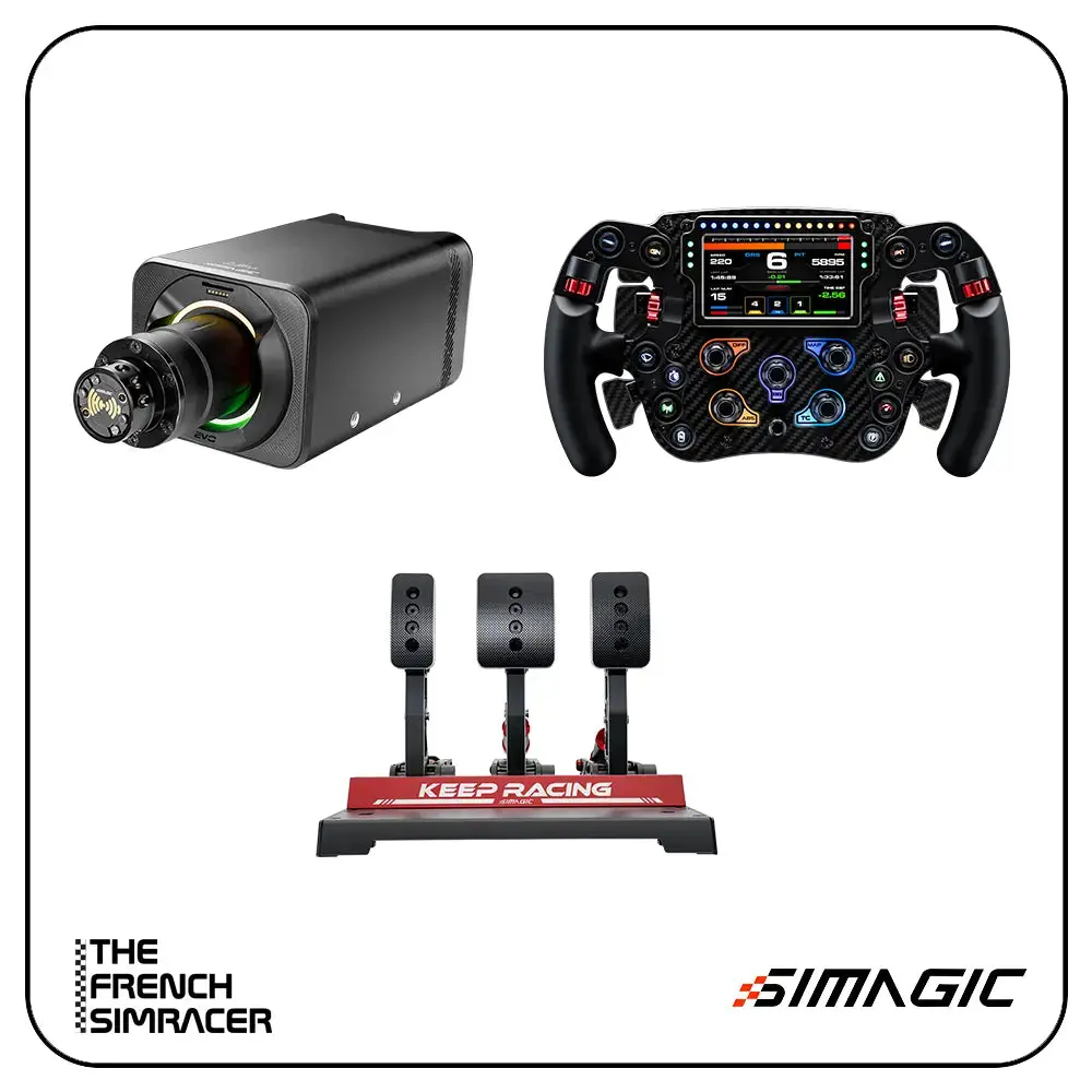 SIMAGIC Build Your Own Bundle - Alpha Evo (Copy) - The French Simracer