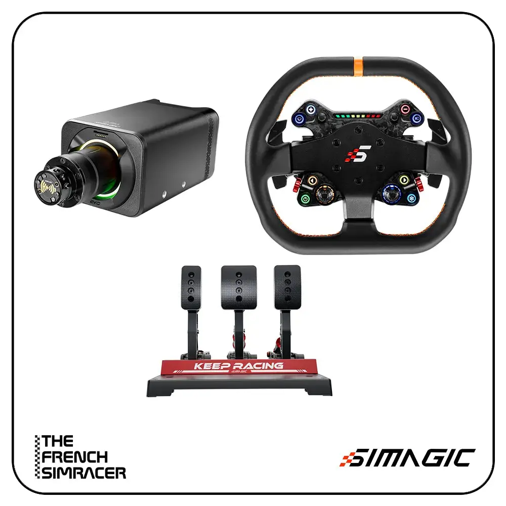 SIMAGIC Build Your Own Bundle - Alpha Evo (Copy) - The French Simracer