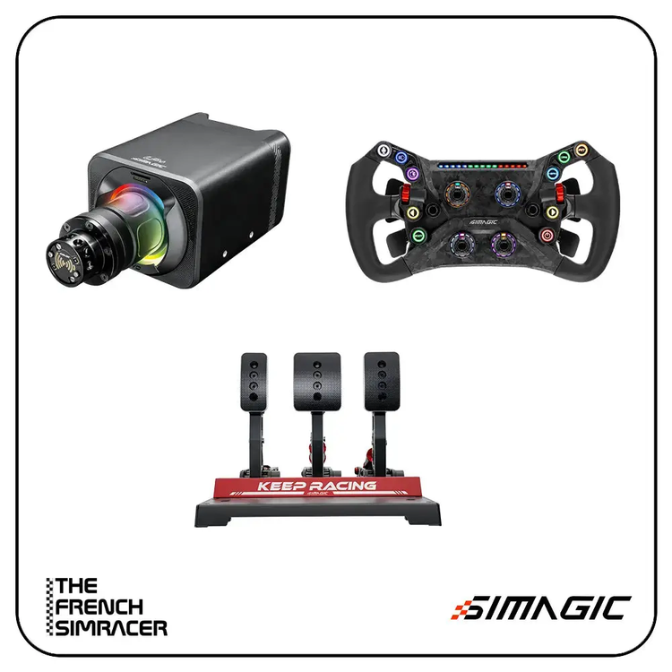 SIMAGIC Build Your Own Bundle - Alpha Evo - The French Simracer