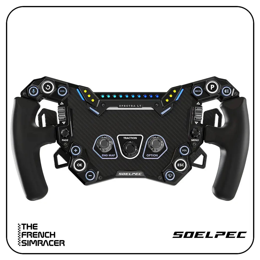 SOELPEC Spectra LT Steering Wheel - The French Simracer