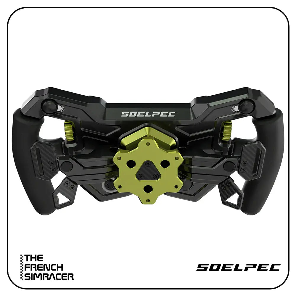 SOELPEC Spectra LT Steering Wheel - The French Simracer