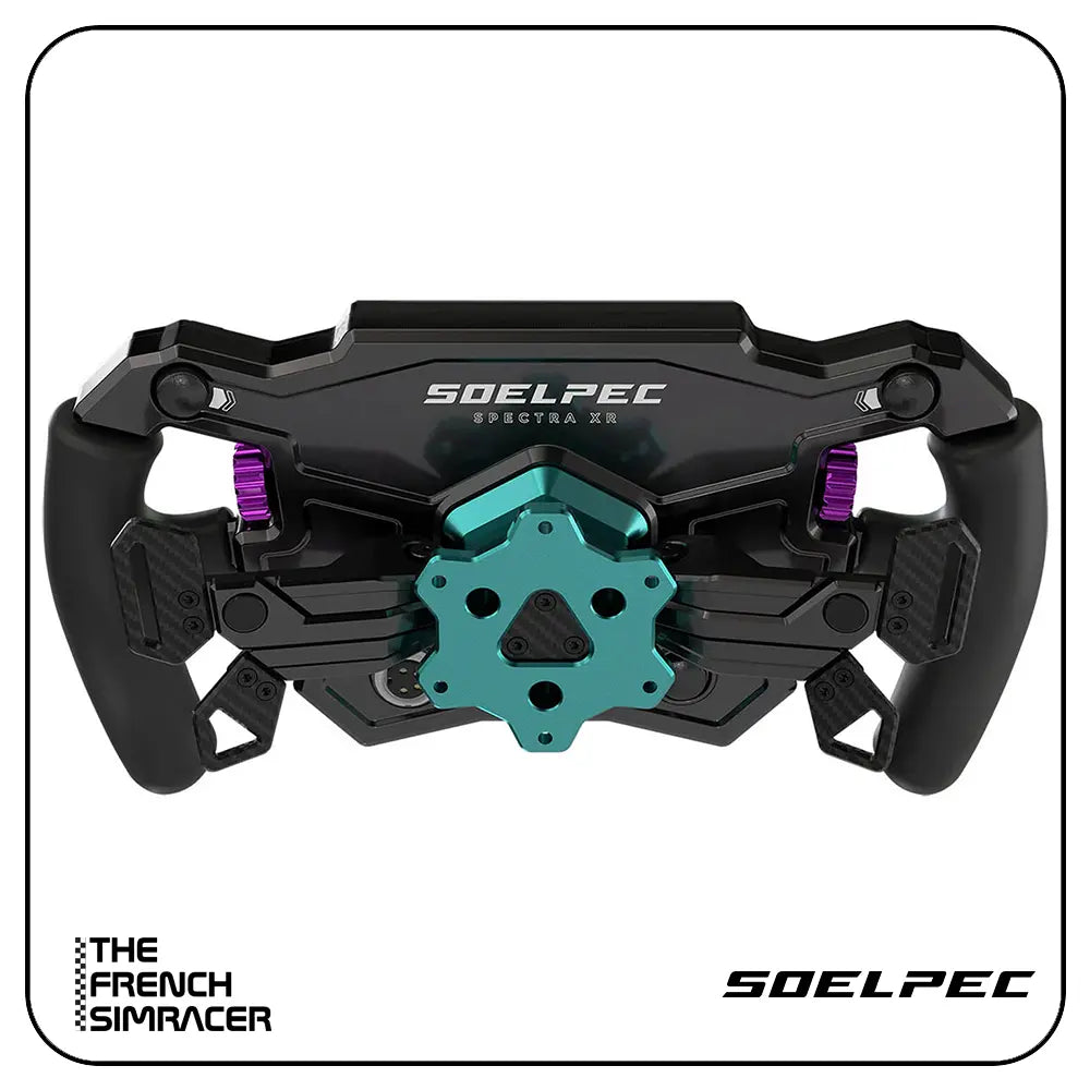 SOELPEC Spectra XR Steering Wheel - The French Simracer