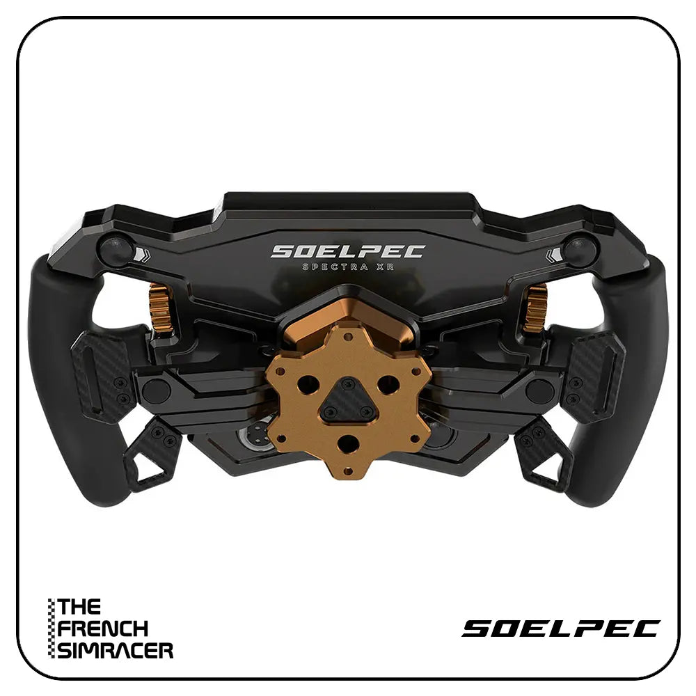 SOELPEC Spectra XR Steering Wheel - The French Simracer