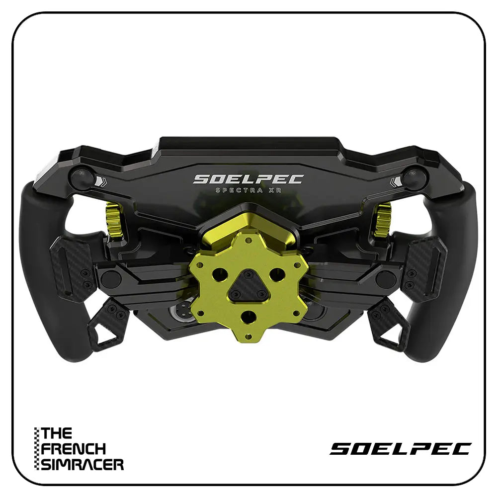 SOELPEC Spectra XR Steering Wheel - The French Simracer
