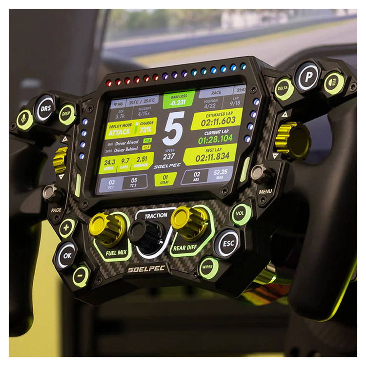 SOELPEC Spectra XR Steering Wheel - The French Simracer