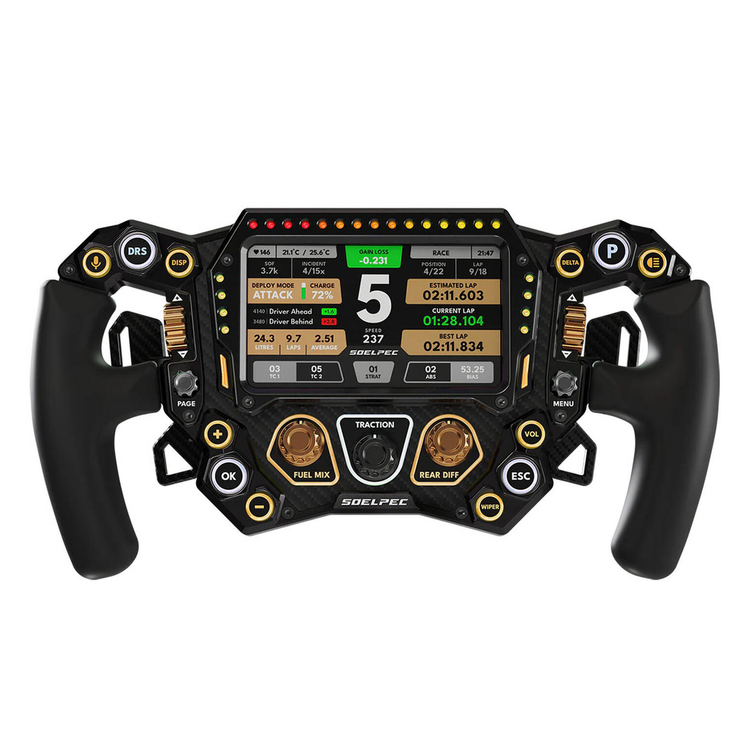 SOELPEC Spectra XR Steering Wheel - The French Simracer
