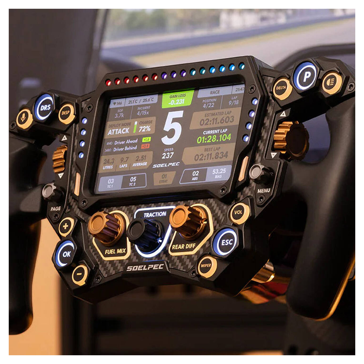 SOELPEC Spectra XR Steering Wheel - The French Simracer