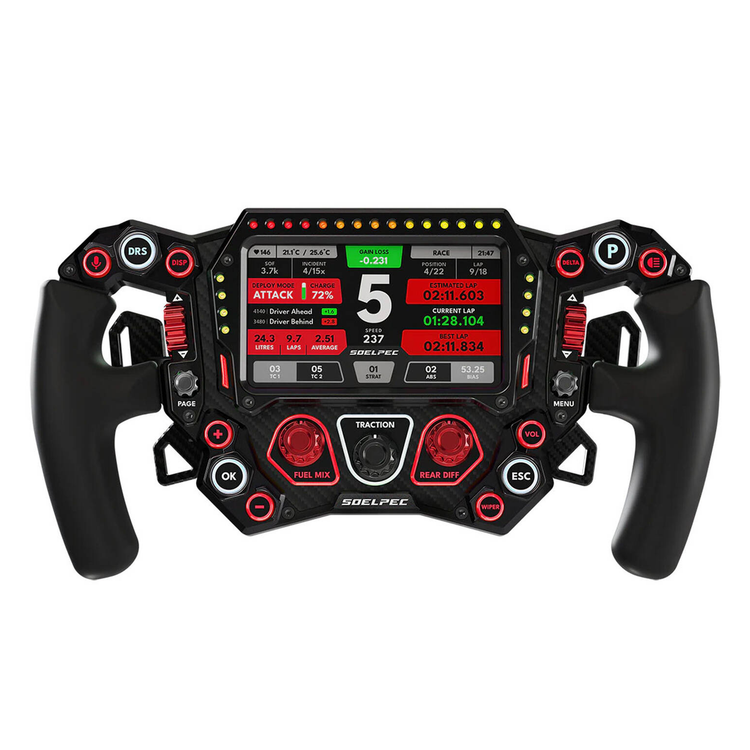 SOELPEC Spectra XR Steering Wheel - The French Simracer