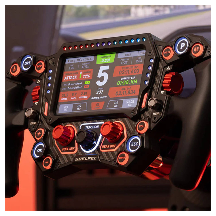 SOELPEC Spectra XR Steering Wheel - The French Simracer
