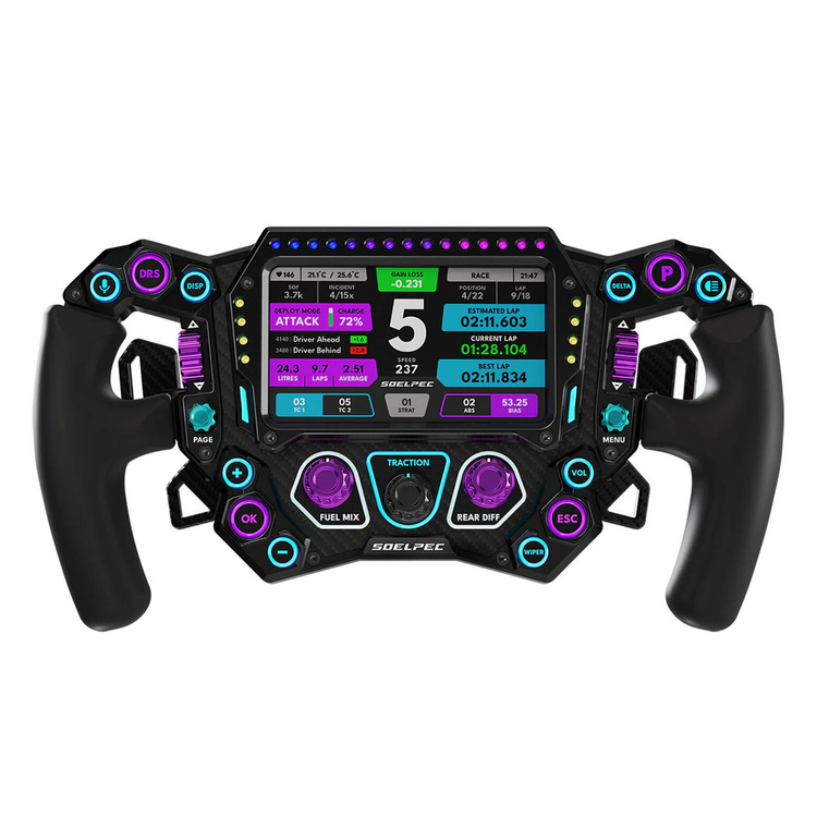 SOELPEC Spectra XR Steering Wheel - The French Simracer