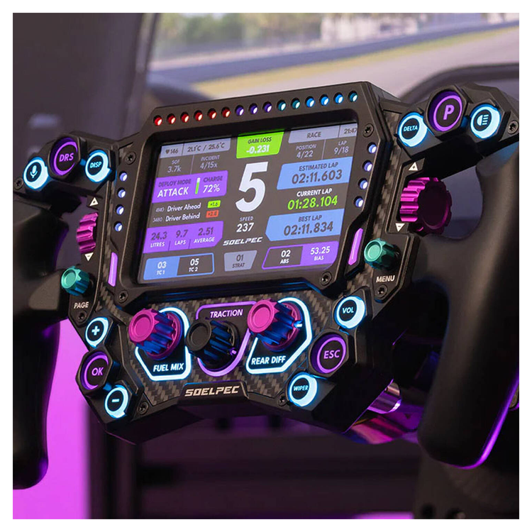 SOELPEC Spectra XR Steering Wheel - The French Simracer