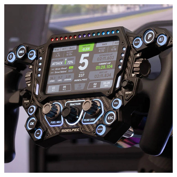 SOELPEC Spectra XR Steering Wheel - The French Simracer