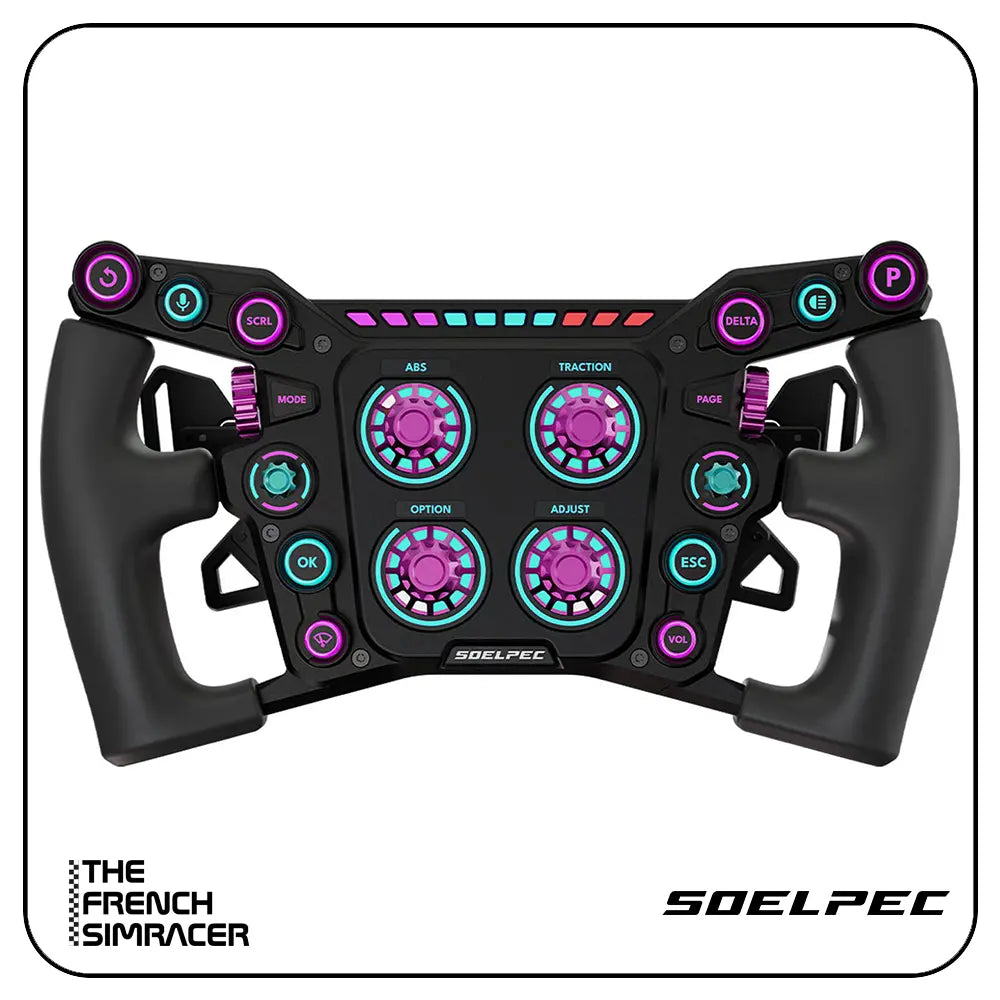 SOELPEC Terra LX Steering Wheel - The French Simracer