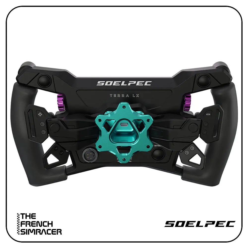SOELPEC Terra LX Steering Wheel - The French Simracer
