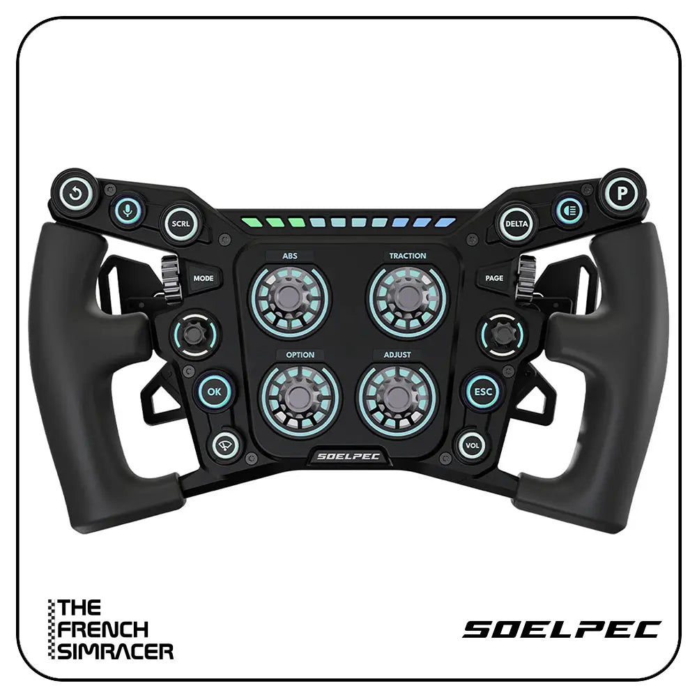 SOELPEC Terra LX Steering Wheel - The French Simracer