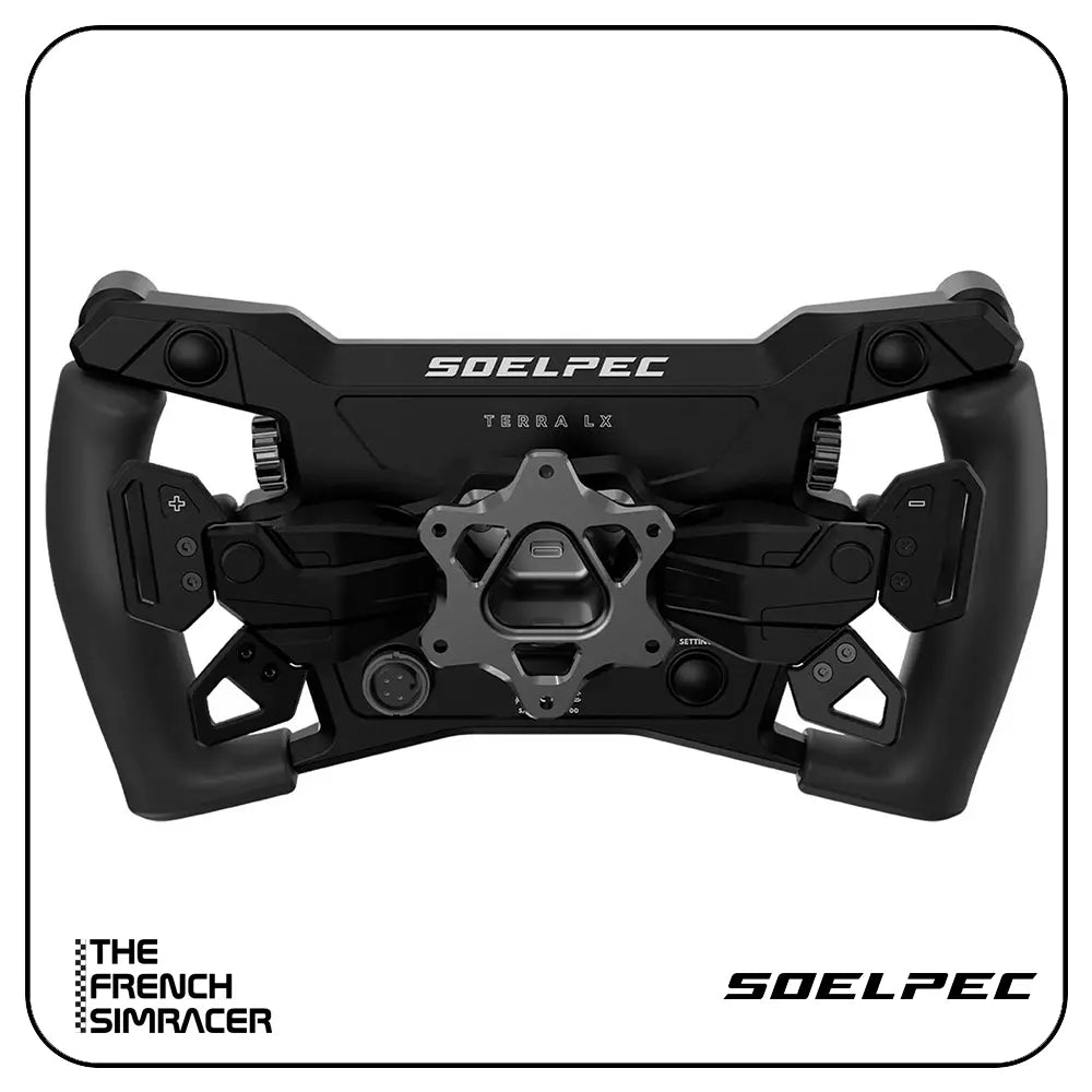 SOELPEC Terra LX Steering Wheel - The French Simracer