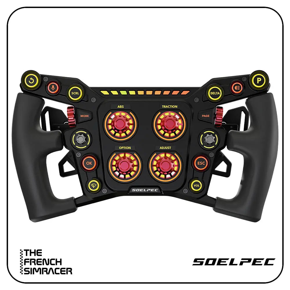 SOELPEC Terra LX Steering Wheel - The French Simracer