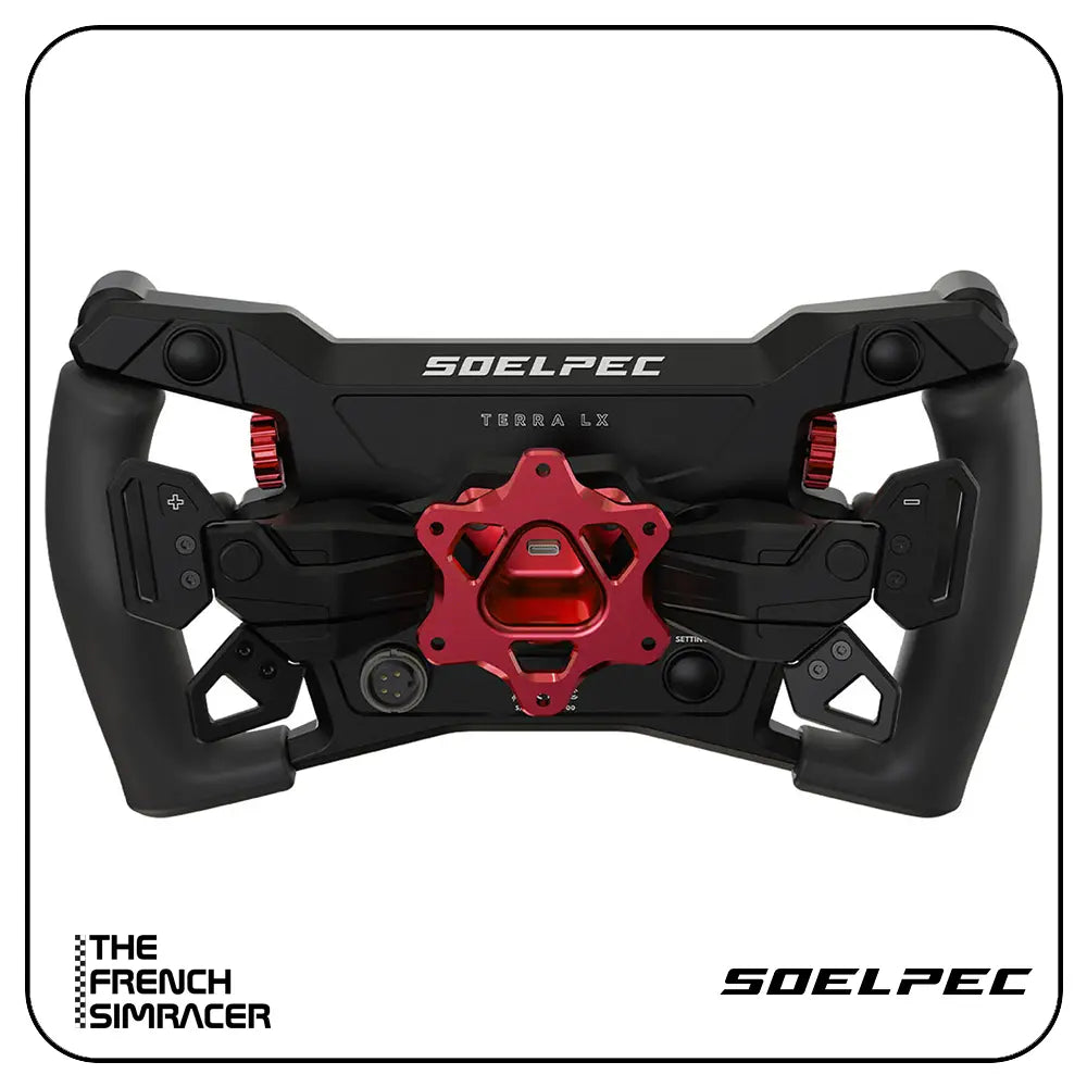 SOELPEC Terra LX Steering Wheel - The French Simracer