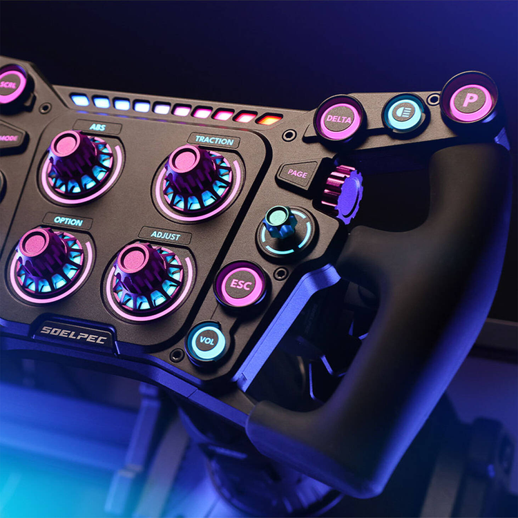 SOELPEC Terra LX Steering Wheel - The French Simracer