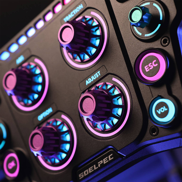 SOELPEC Terra LX Steering Wheel - The French Simracer