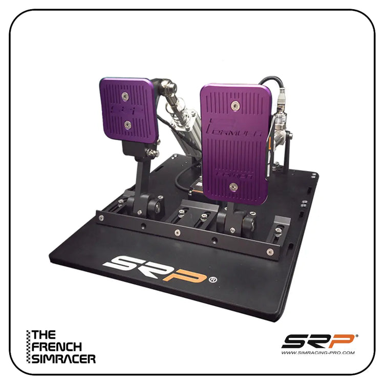 SRP Plaques de Pédales Colorées – GT & Formula - The French Simracer