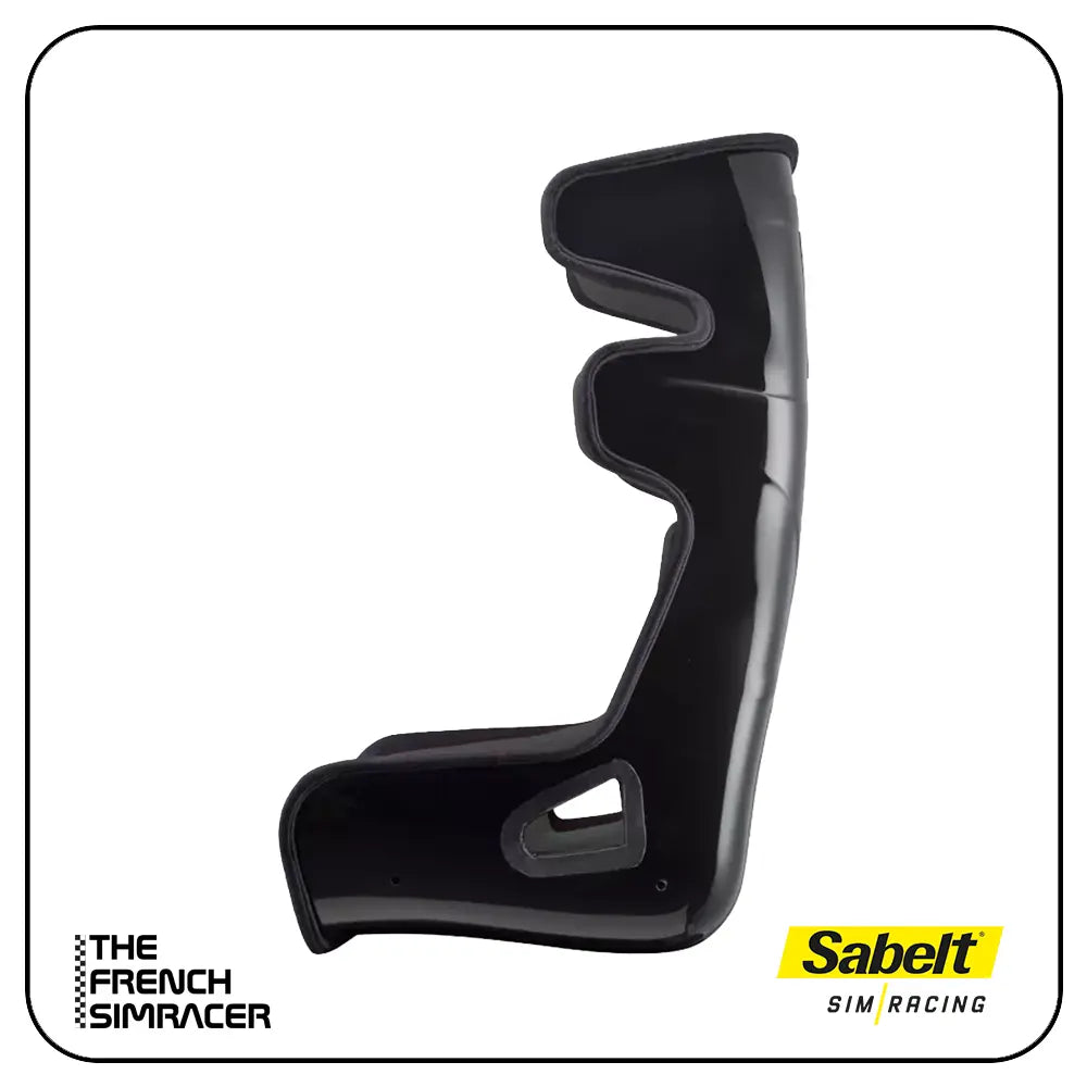 Sabelt GT-PAD Black XL – Modular FIA-Approved Sim Racing Seat (XL) - The French Simracer