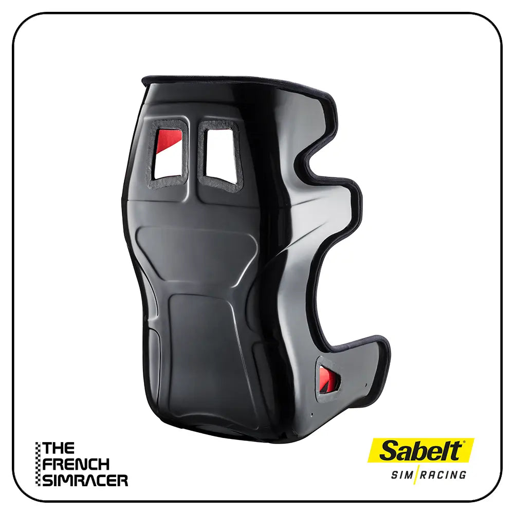 Sabelt GT-PAD Red XL – Modular FIA-Approved Sim Racing Seat (XL) - The French Simracer