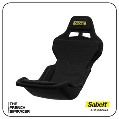 Sabelt SRP-1 Deep Black – Formula-Inspired Sim Racing Seat (P Series) - The French Simracer