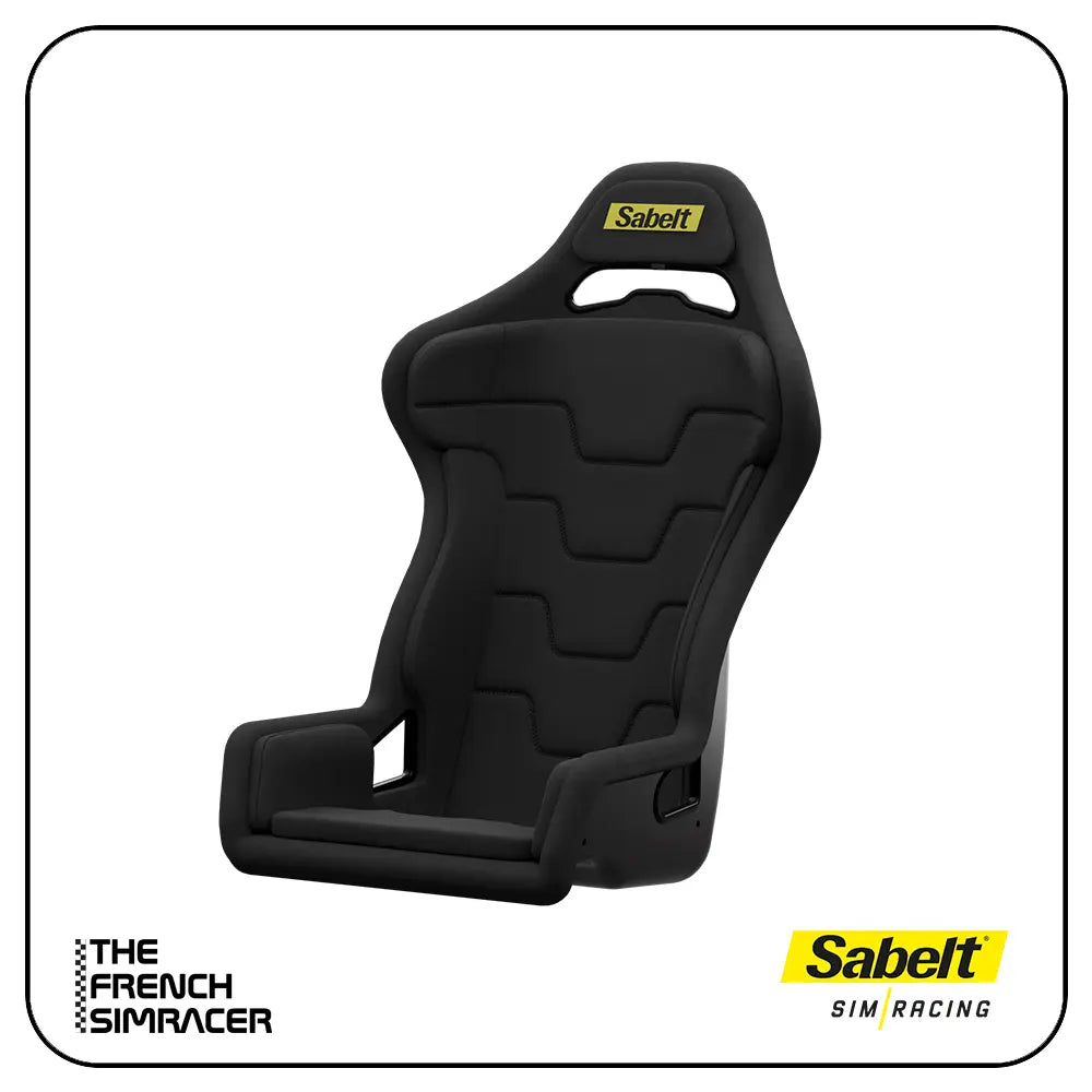 Sabelt SRS-1 Deep Black – Premium Sim Racing Seat - The French Simracer